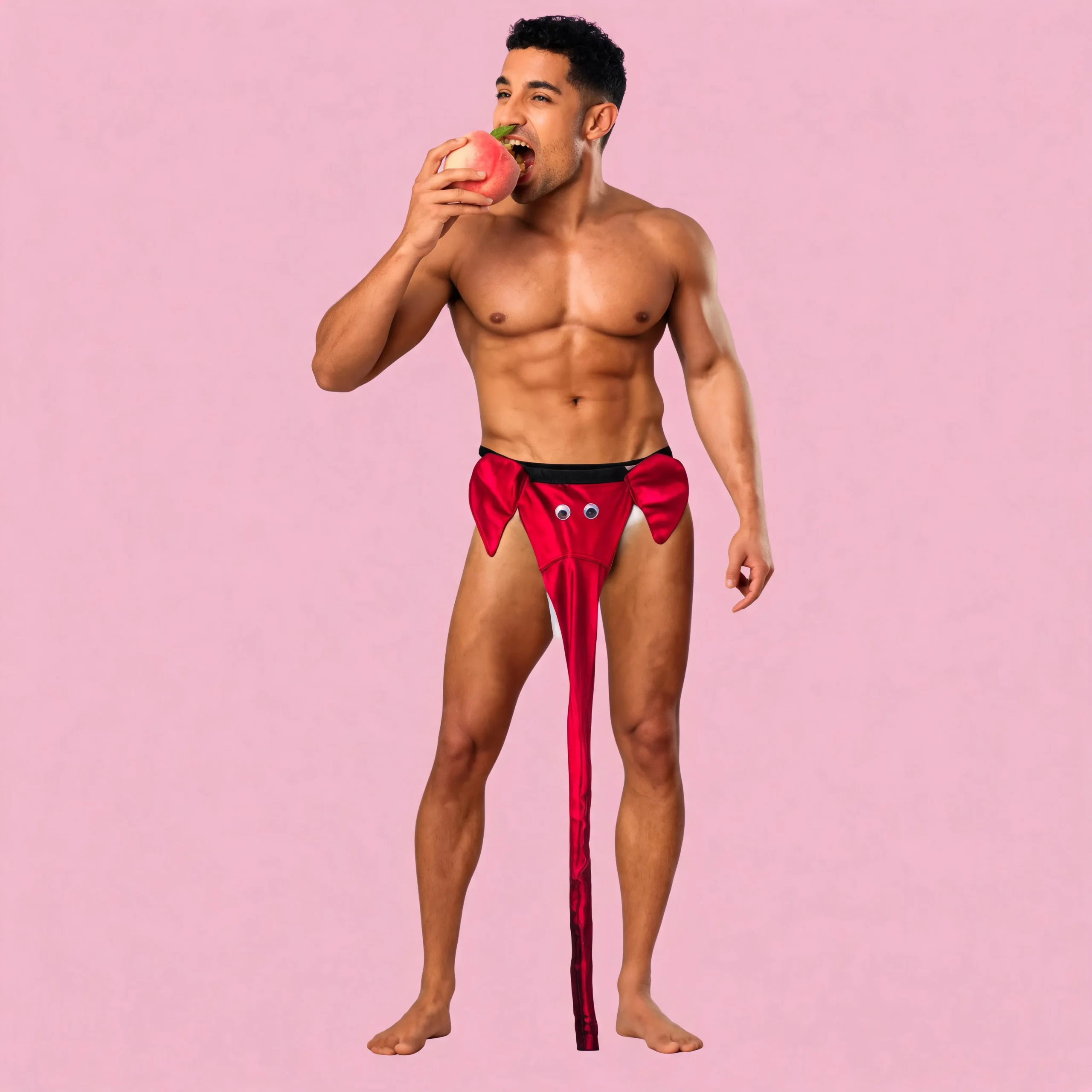 Tanga Calzon Con Trompa De Elefante Ropa Interior Broma Hombre Sexy