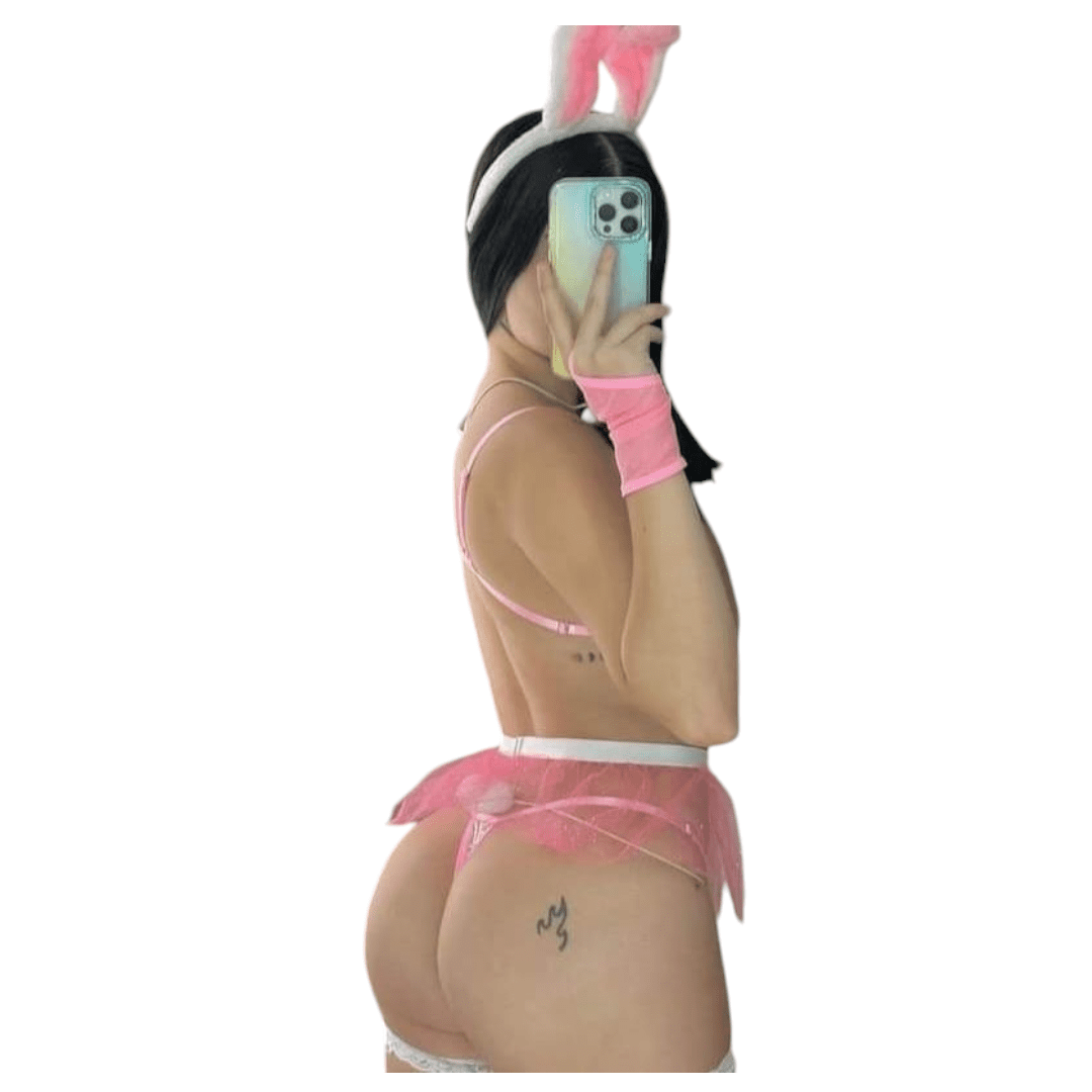 Disfraz Sexy Conejita Bunny Conjunto de Lencería y accesorios