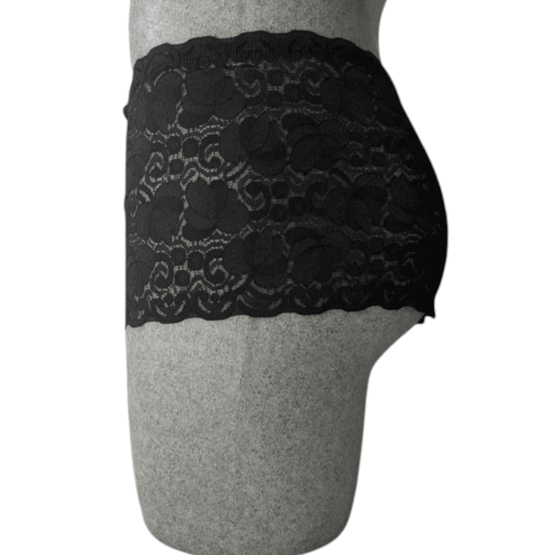 Pack de 3 Bóxers de Encaje Floral para Hombre - Ropa Interior Erótica y Elegante (Negro, Rojo, Blanco)