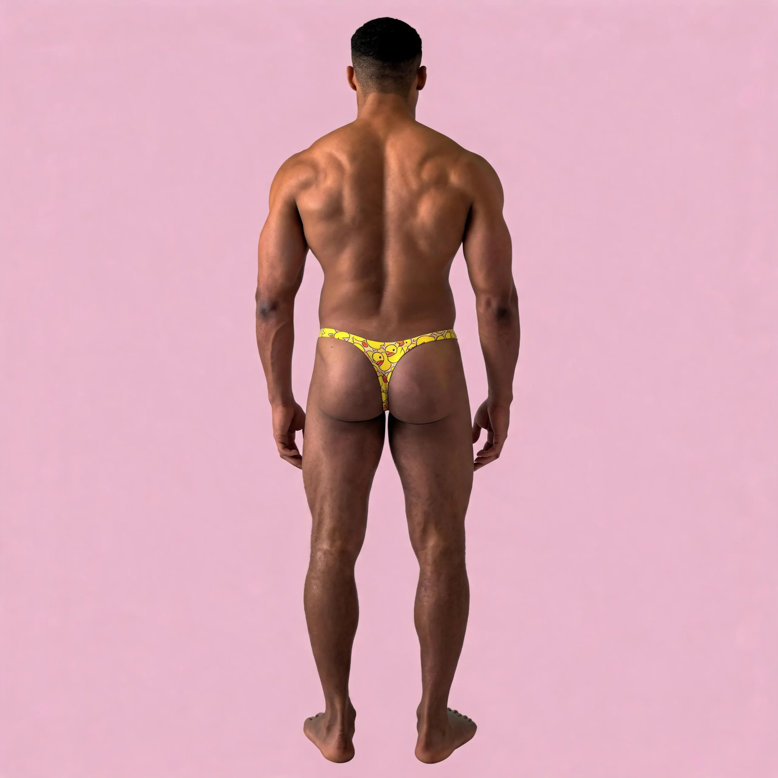 Tanga Masculina con Estampado de Camuflaje Militar – Diseño Ergonómico y Atrevido