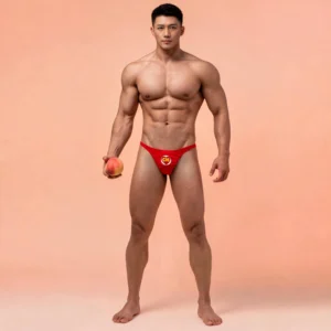 Tanga para Hombre del Chapulín Colorado con Capa Trasera – Ropa Interior de Disfraz