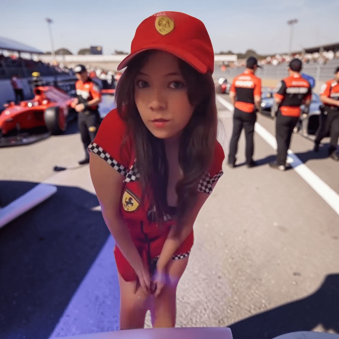 Disfraz De Piloto Carreras F1 Sexy Vestido Ajustado Racing