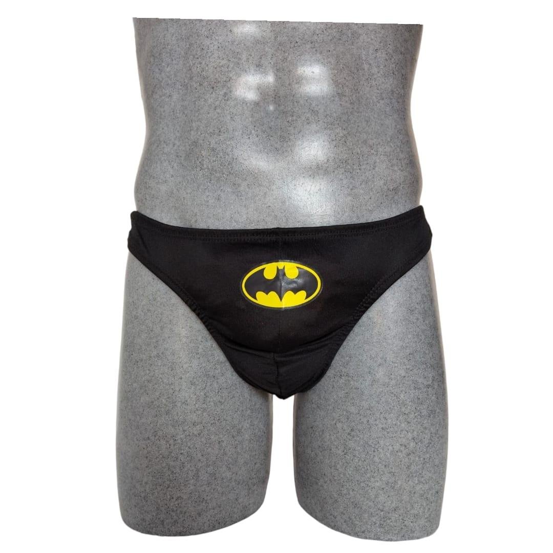 Tanga para Hombre de Batman con Capa Trasera - Ropa Interior de Superhéroe Divertida