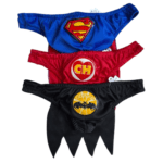Pack 3 Tangas Masculinas Superhéroes - Ropa Interior Hombre Batman, Superman y Chapulín