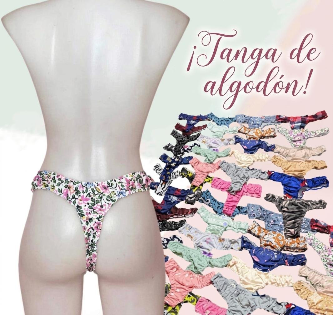 Pack 12 Tangas de Mesh