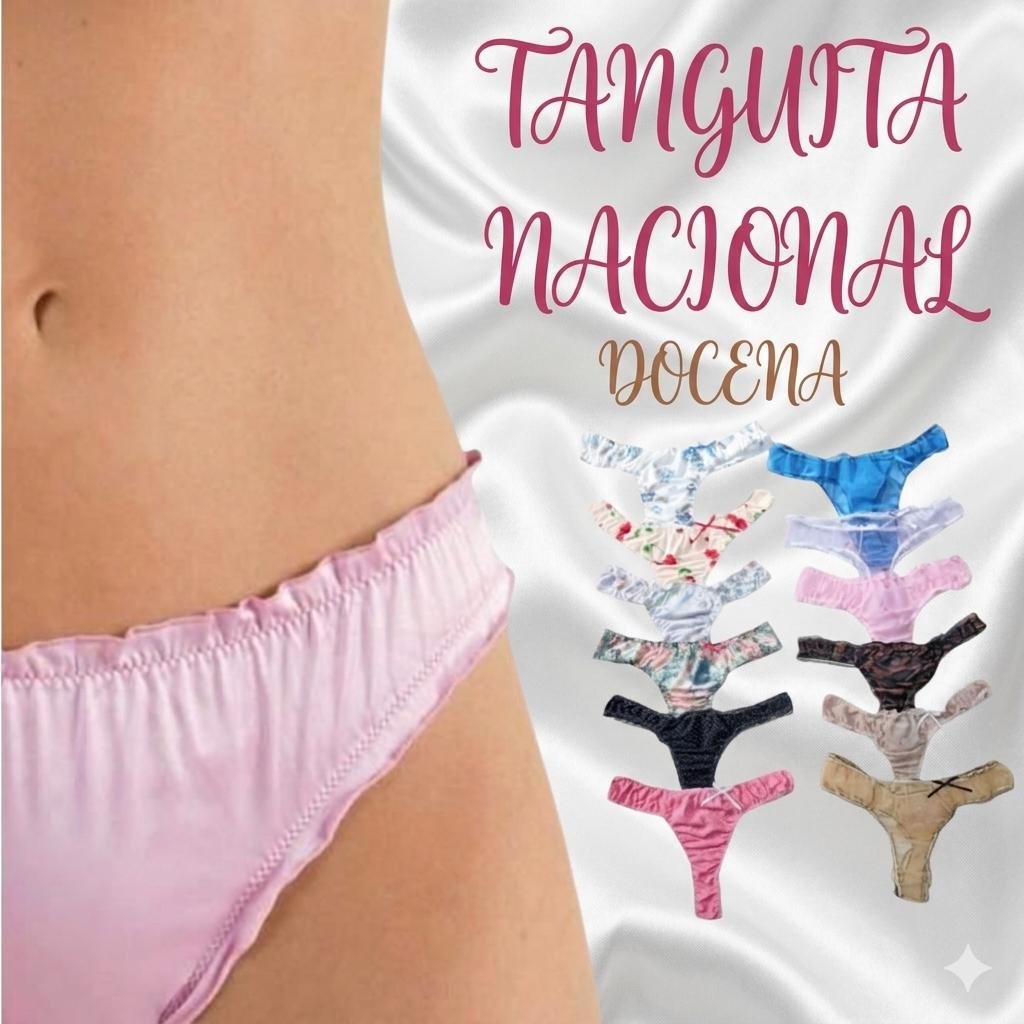 Pack 12 Tangas de Mesh