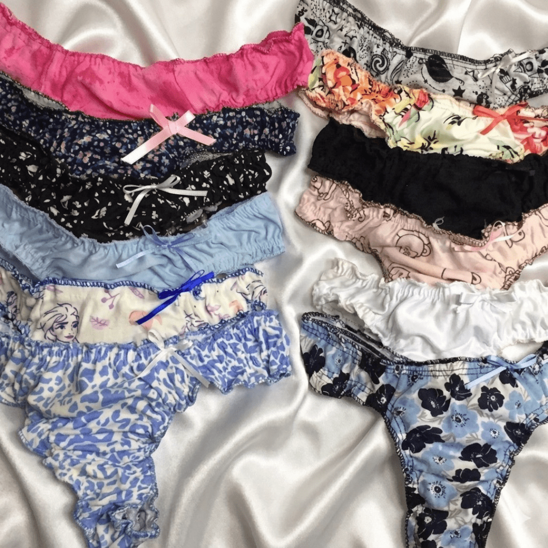 Pack 12 Tangas de Mesh