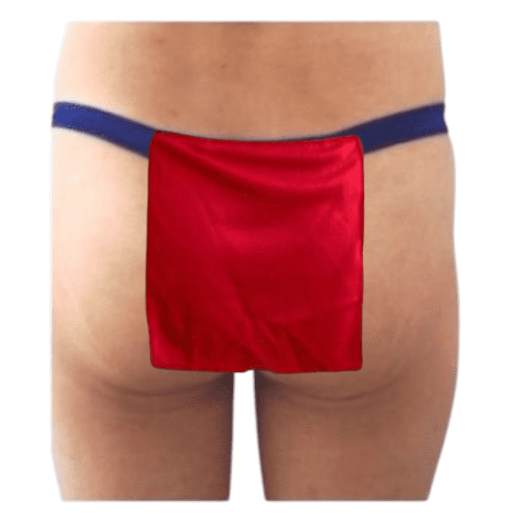 Tanga de broma de Superman para Hombre con Capa Trasera