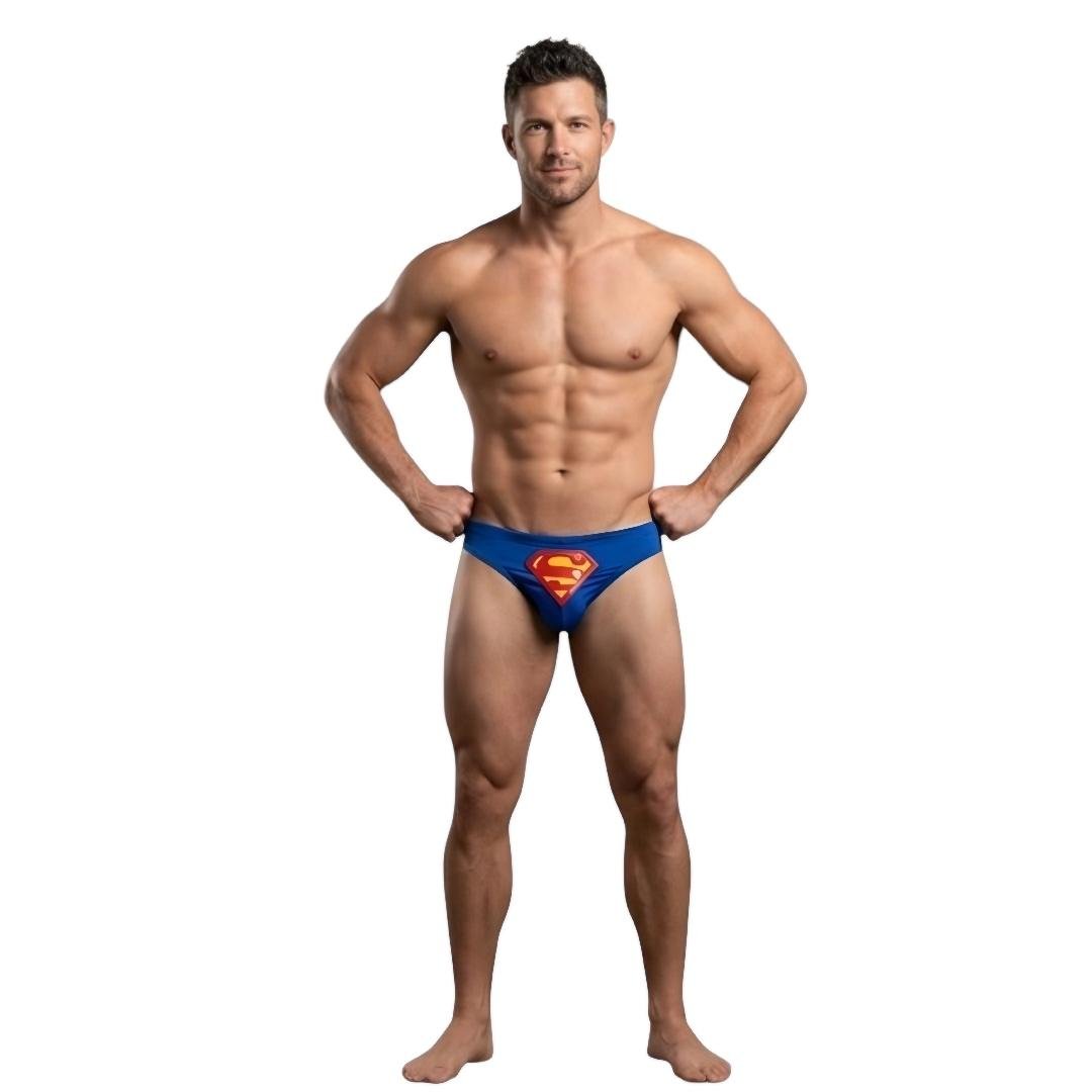 Tanga sexy superman para hombre divertido