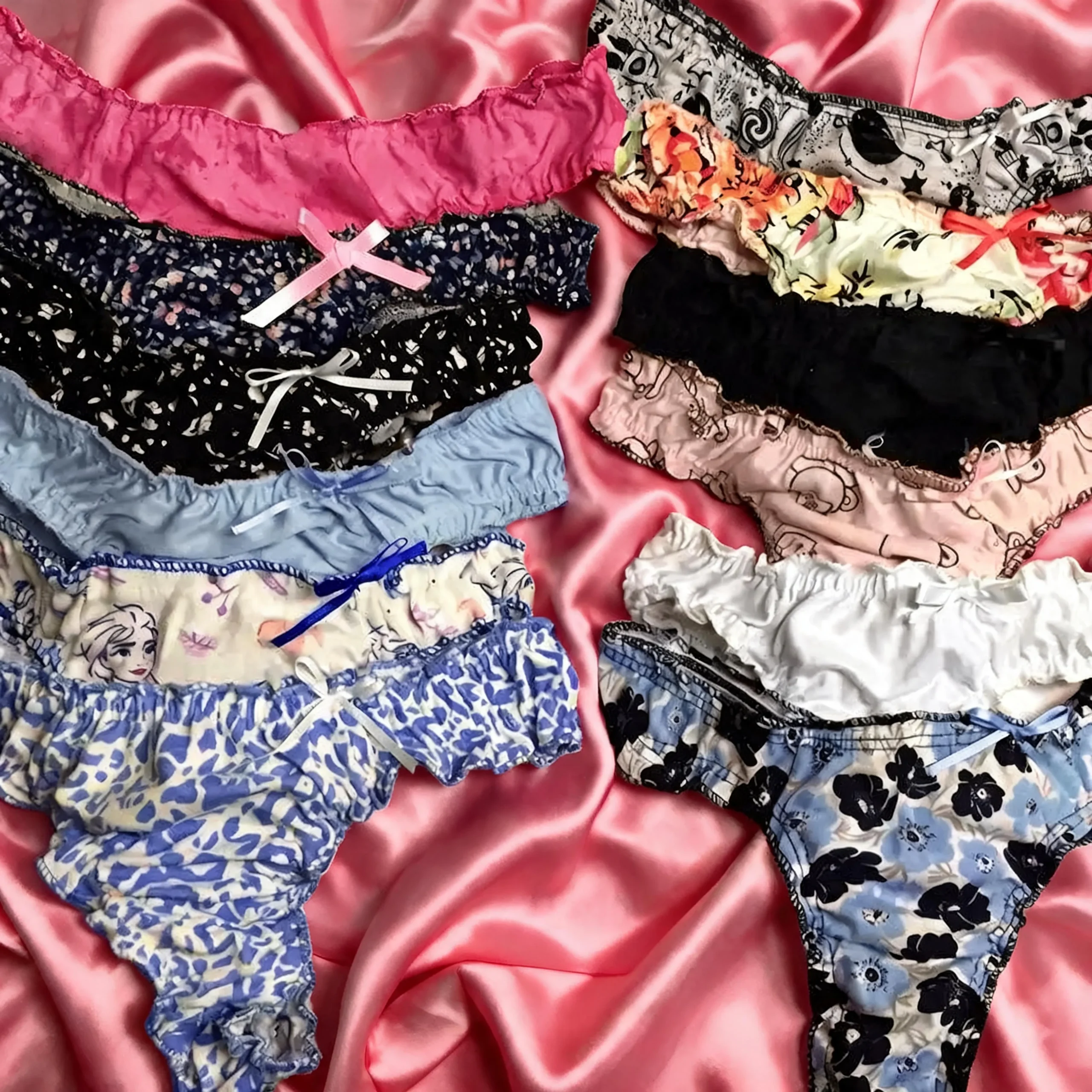 Pack 12 Tangas de Mesh