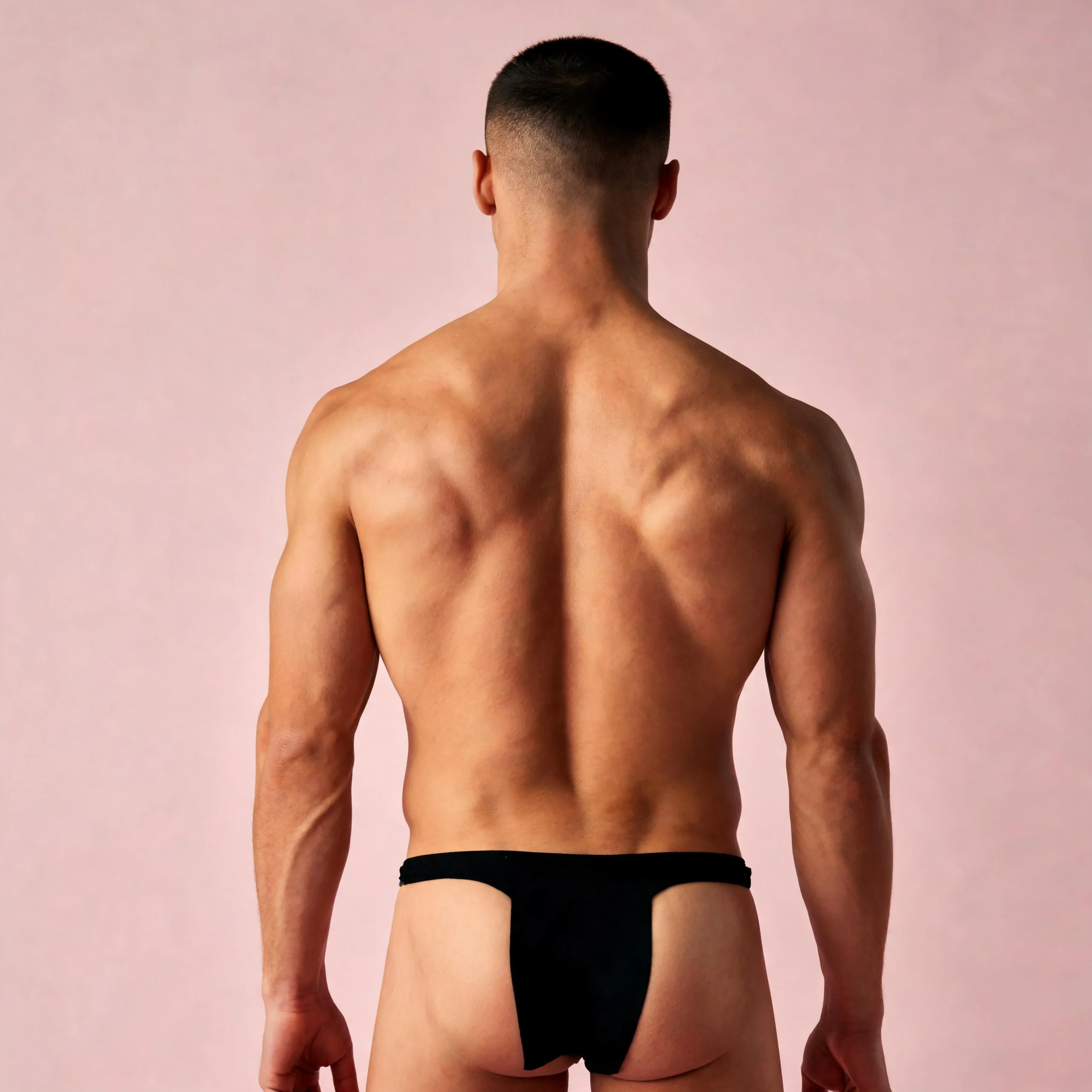 Tanga para Hombre de Batman con Capa Trasera - Ropa Interior de Superhéroe Divertida