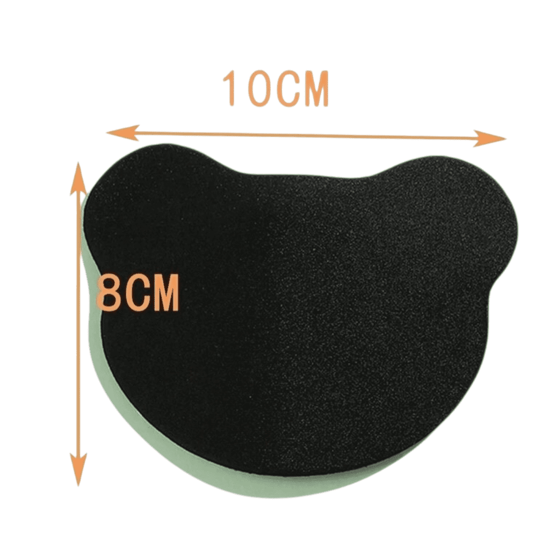 Pezoneras Adhesivas de Silicona en Forma de Oso – Cubre Pezones Invisibles y Reutilizables para Mujer (2 Pares)