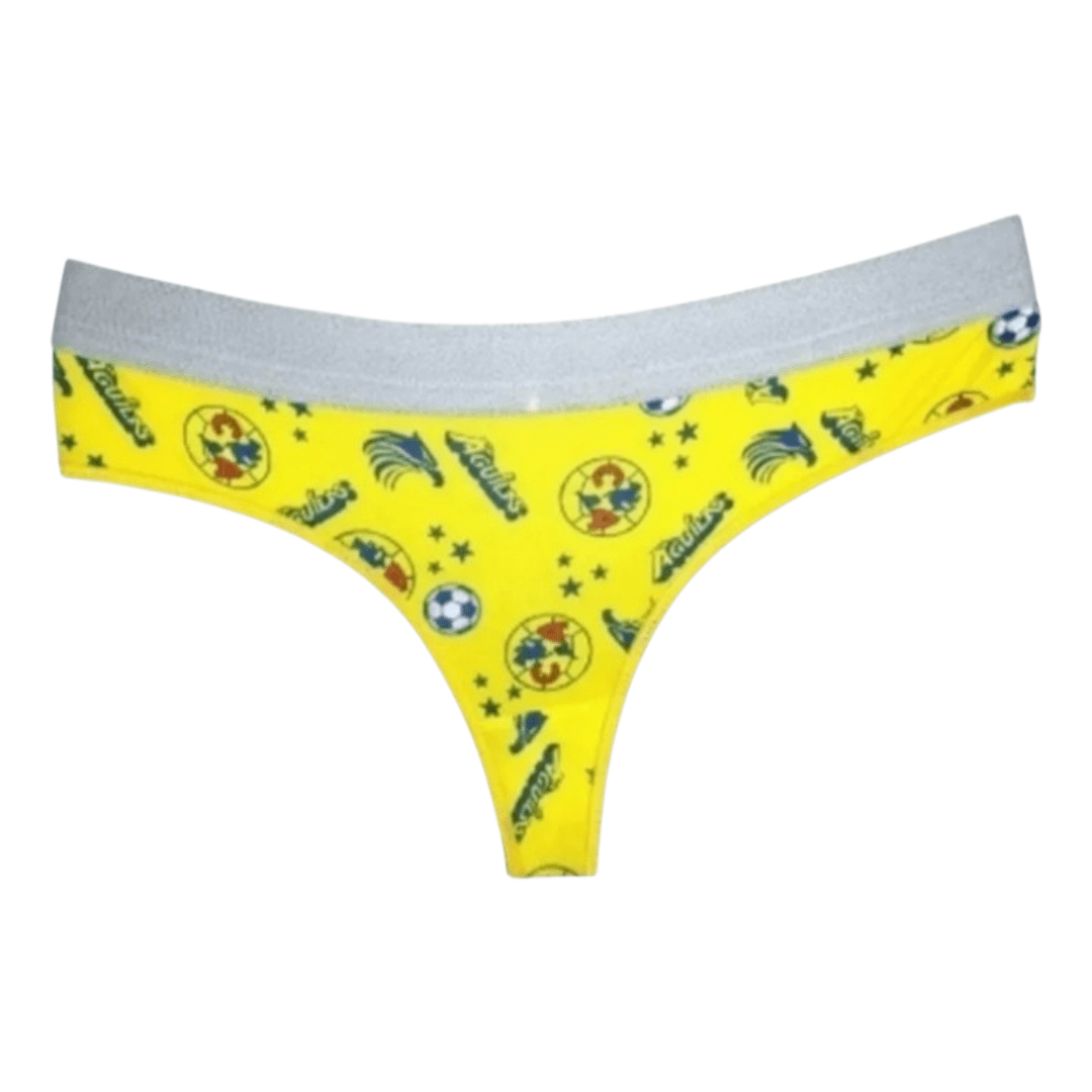 Set de Ropa Interior para Pareja Club América: Boxer y Tanga "Edición Águilas"
