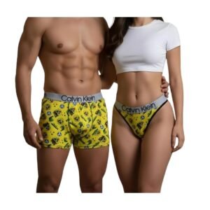 Combo Pareja Club América: Bóxer y Tanga - Ropa Interior Águilas del América