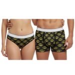 Conjunto de Ropa Interior para Parejas Batman: Bóxer y Tanga | Regalos Personalizados para Novios y San Valentín