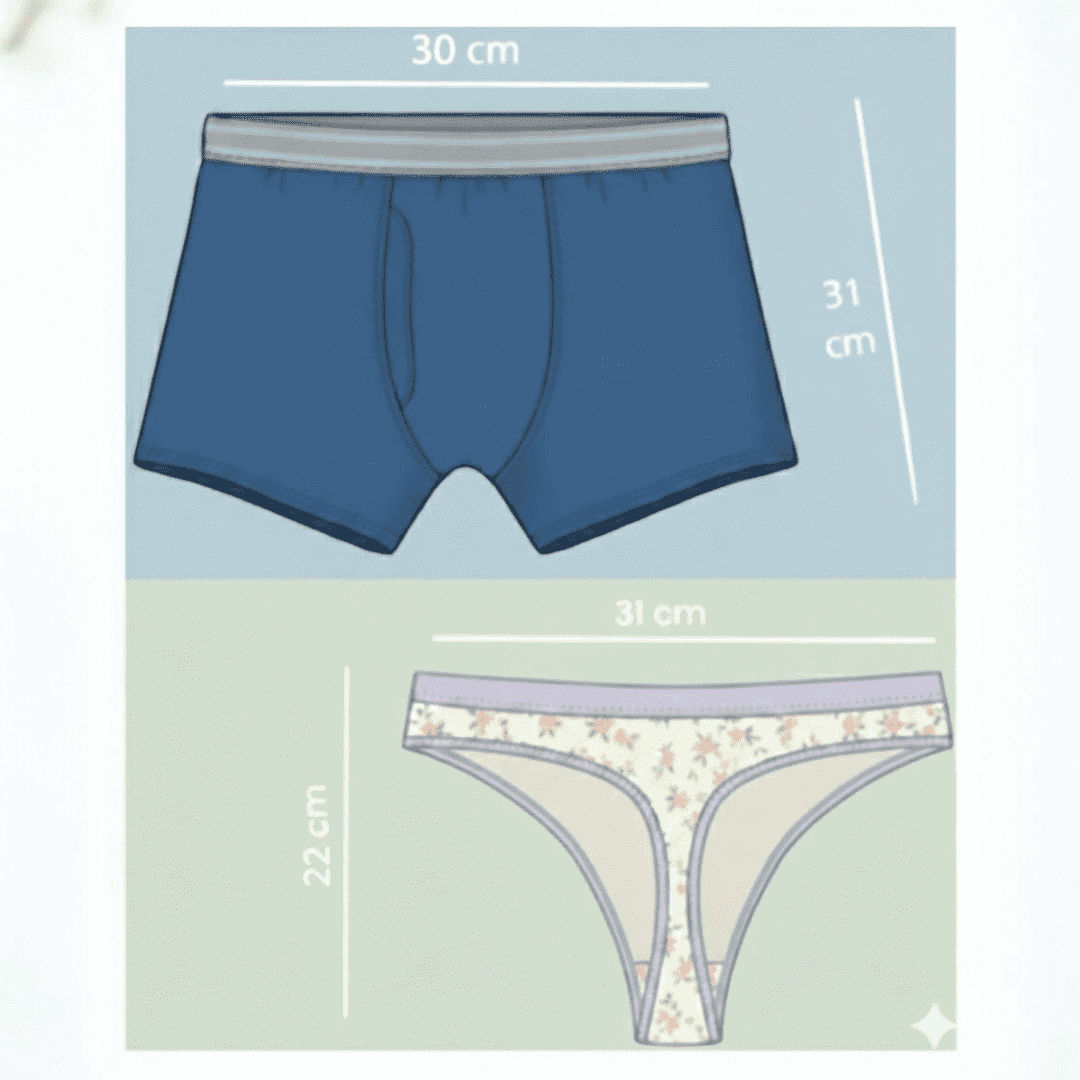 Dúo Pack Amor al Dinero: Boxer para Hombre y Tanga para Mujer con Estampado de Billetes de 100 Dólares