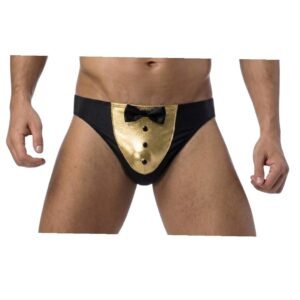 Disfraz Stripper Hombre Tanga Smoking Mesero Sexy Con Cola
