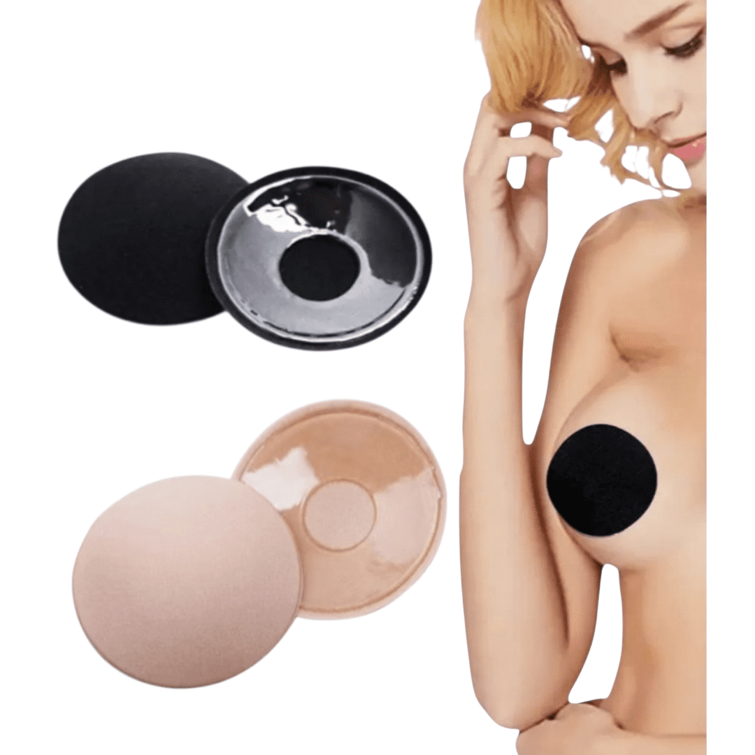 Cubre Pezones Silicona Invisible Push Up - Pezoneras Adhesivas Reutilizables Mujer Para Vestidos Y Escotes