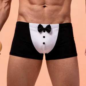 Boxer Hombre Sexy Lenceria Masculina Disfraz Stripper Smoking