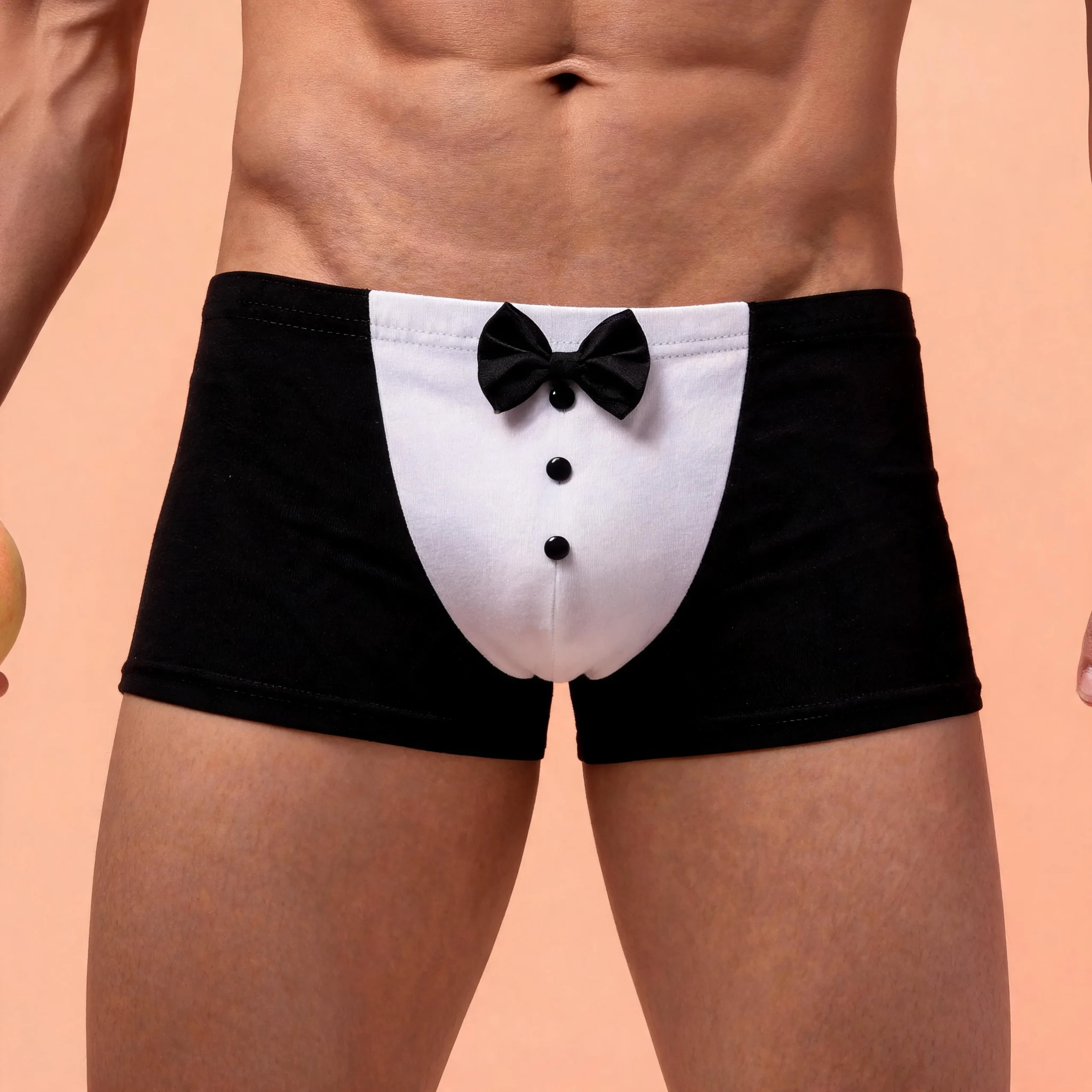 Boxer Hombre Sexy Lenceria Masculina Disfraz Stripper Smoking