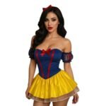 Lencería Sexy De Princesa Blancanieves Disfraz Para Mujer