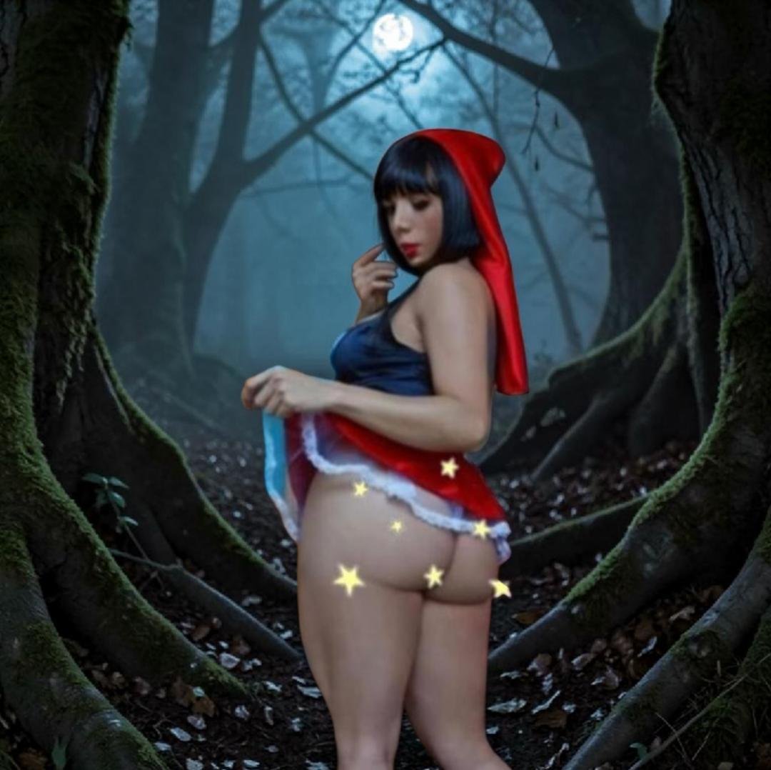 Disfraz Lencería Caperucita Roja Sexy Coqueta con Capa