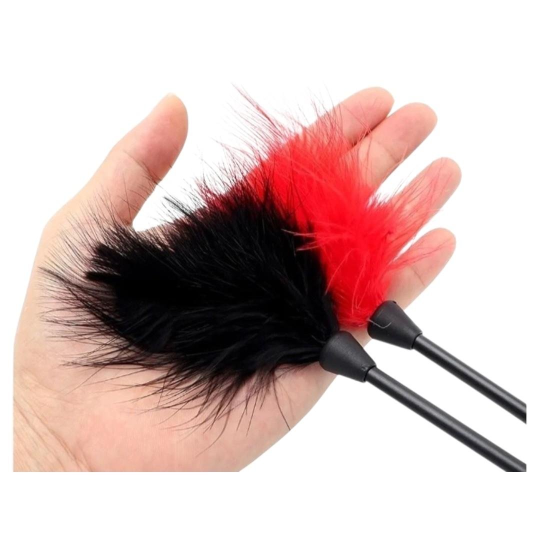 Pluma Erótica De Cosquillas Para Masaje Sensorial Adultos