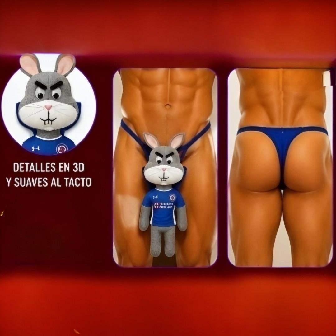 Tanga Para Hombre Cruz Azul Ropa Interior Divertida Broma 3D
